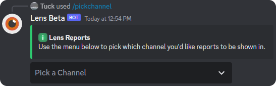 Running the Command