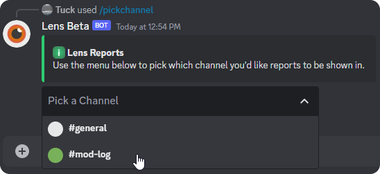 Choosing a channel